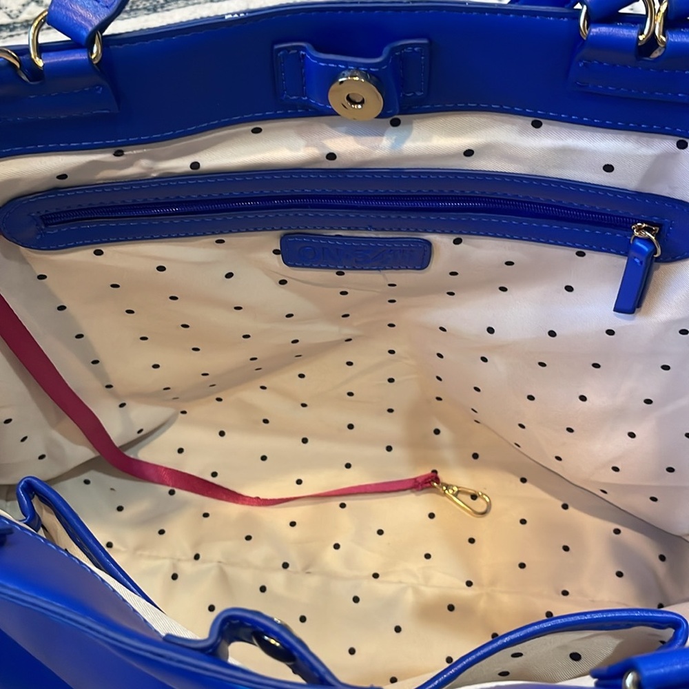 Macy's Vibrant Blue Women's Bag - Picture 4 of 5